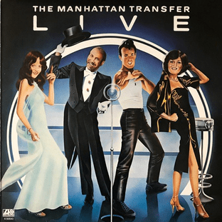 Manhattan Transfer (The) - The Manhattan Transfer: Live (LP) (VG/VG-)