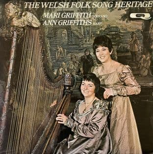 Mari Griffith/Ann Griffiths - The Welsh Folk Song Heritage (LP) (EX/VG-)