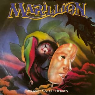 Marillion - Market Square Heroes (7") (VG-/G++)