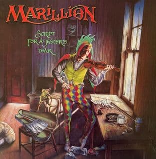 Marillion ‎- Script For A Jester's Tear (LP) (1st Issue) (EX/VG)