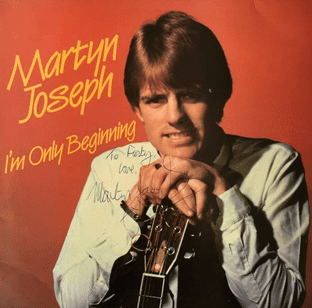 Martyn Joseph - I'm Only Beginning (LP) (Signed) (NM/VG)