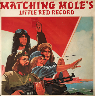 Matching Mole - Matching Mole's Little Red Record (LP) (VG-/G++)