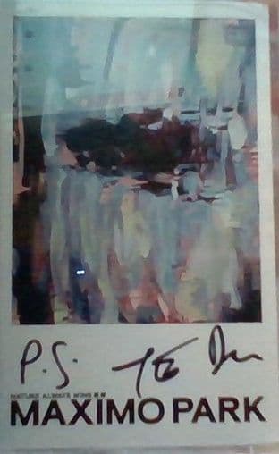 Maximo Park – Nature Always Wins (Cassette Album) (Signed) (M/M) (5)