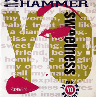 MC Hammer ‎- Yo!! Sweetness (12") (EX-/VG+)