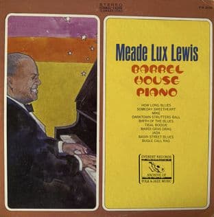 Meade "Lux" Lewis - Barrel-House Piano (LP) (EX/VG)