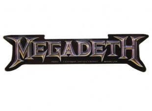 Megadeth - Classic Logo (Sticker)