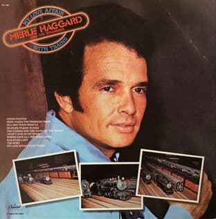 Merle Haggard And The Strangers - My Love Affair With Trains (LP) (EX-/EX-)
