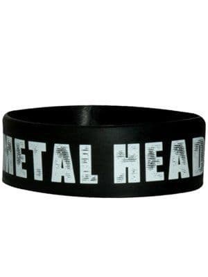 Metal Head - Rubber Wristband