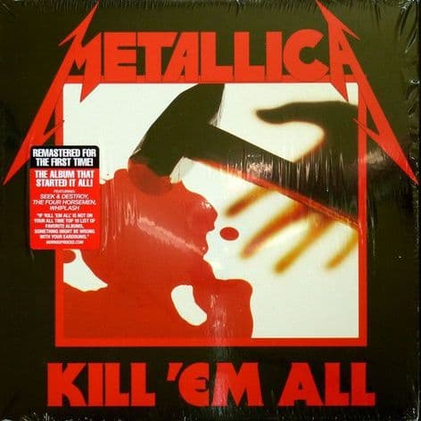Metallica - Kill 'Em All (LP) (M/M) (Sealed)