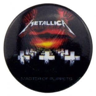 Metallica - Master Of Puppets (25mm Button Badge)