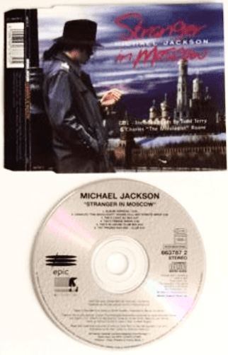 Michael Jackson - Stranger In Moscow CD Single Pt 1 EX/EX