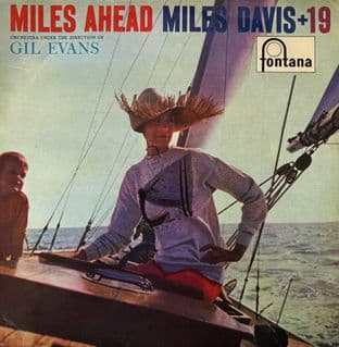 Miles Davis + 19 ‎- Miles Ahead (Mono LP)  (Sailboat Sleeve) (VG+/VG)