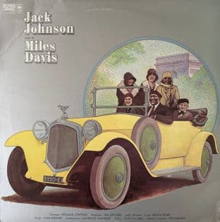 Miles Davis - Jack Johnson: Original Soundtrack Recording (LP) (VG/G++)