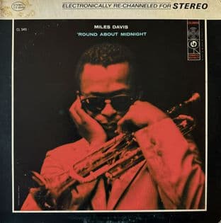 Miles Davis - 'Round About Midnight (LP) (VG/VG)