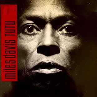Miles Davis ‎- Tutu (LP) (VG-/G+)