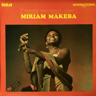 Miriam Makeba - The World Of Miriam Makeba (LP) (VG-/VG)