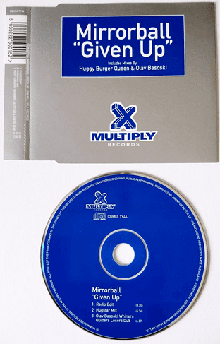 Mirrorball - Given Up (CD Single) (VG/VG)