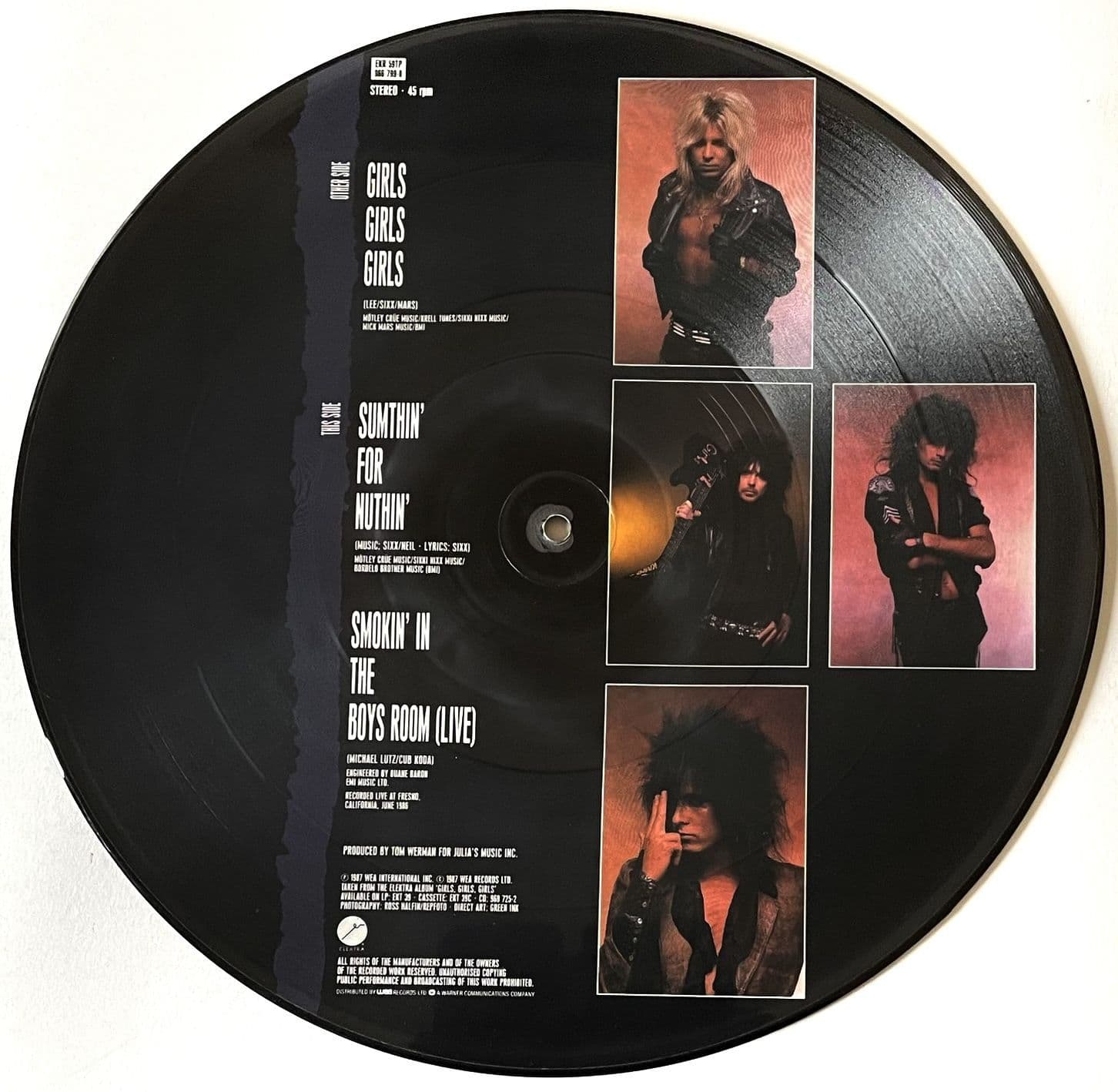 Motley Crue - Girls Girls Girls 12