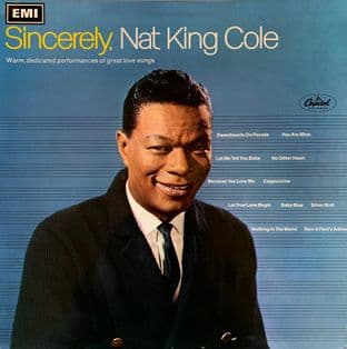 Nat "King" Cole - Sincerely, Nat "King" Cole (LP) (VG/VG-)