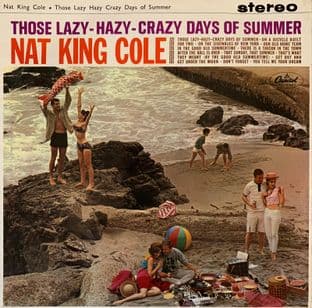 Nat "King" Cole - Those Lazy-Hazy-Crazy Days Of Summer (LP) (VG/G-VG)