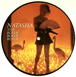 Natasha - The Boom Boom Room/I Casually Strolled By (7") (Picture Disc) (VG+/VG+)