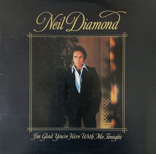Neil Diamond - I'm Glad You're Here With Me Tonight (LP) (G-VG/G-VG)