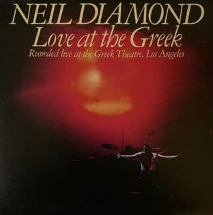 Neil Diamond ‎- Love At The Greek (LP) (VG+/VG+)