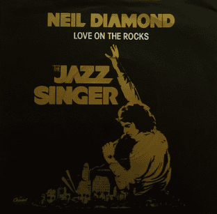 Neil Diamond - Love On The Rocks (7") (EX/VG+)