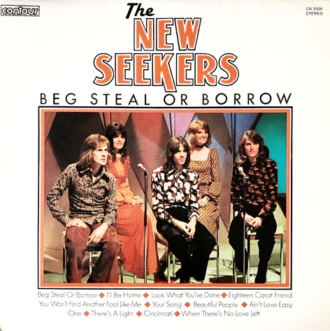 New Seekers (The) ‎- Beg Steal Or Borrow (LP) (VG/VG)