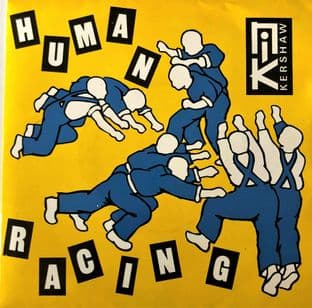 Nik Kershaw - Human Racing (7") (VG-/VG)