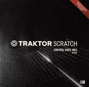 No Artist - Traktor Scratch Control Vinyl Mk 2 Black EP (12") (VG-/EX-)
