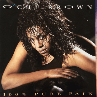 O'Chi Brown - 100% Pure Pain (7") (EX/VG+)