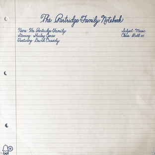 Partridge Family (The) - The Partridge Family Notebook (LP) (VG-/VG-)