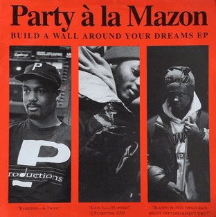 Party A La Mazon - Build A Wall Around Your Dreams EP (12") (VG/G)