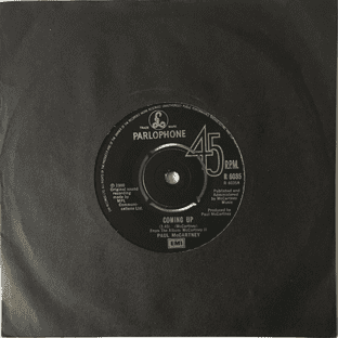 Paul McCartney - Coming Up (7") (VG/VG-)