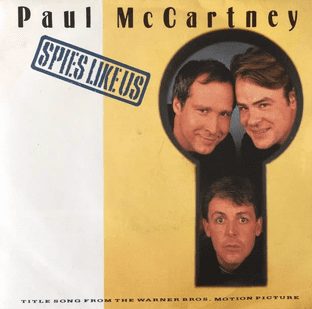 Paul McCartney - Spies Like Us (7") (EX-/VG-)