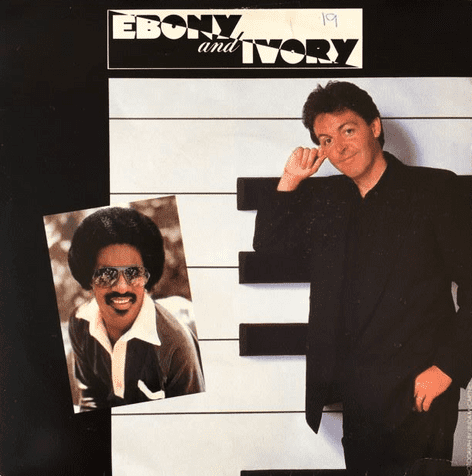 Paul McCartney With Stevie Wonder ‎- Ebony And Ivory (7
