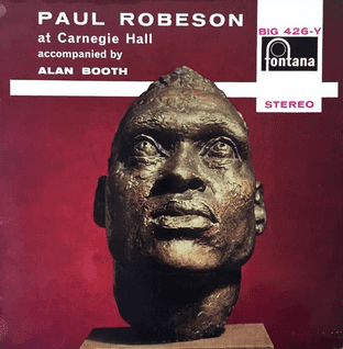 Paul Robeson - Paul Robeson At Carnegie Hall (LP) (EX/VG++)