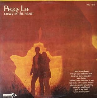 Peggy Lee - Crazy In The Heart (Japan LP) (EX-/VG-)