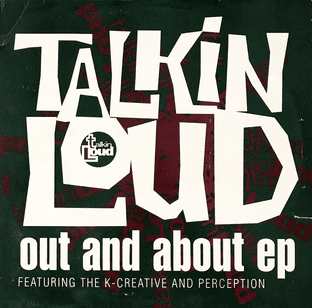 Perception/The K-Creative - Out And About EP (12") (VG-/G)