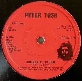 Peter Tosh - Johnny B. Goode (10") (VG-/G++)