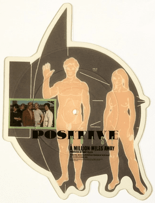Positive Noise - A Million Miles Away/Shanty (7") (Shaped Picture Disc) (VG+/NM)