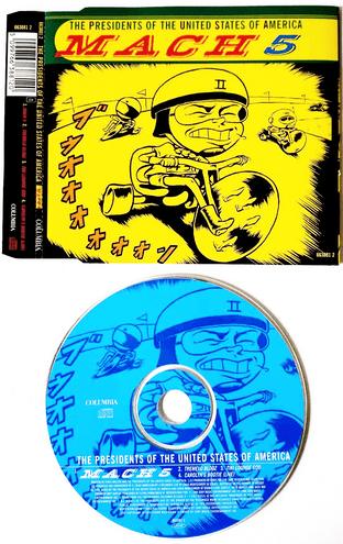 Presidents Of The United States Of America (The) - Mach 5 (CD Single) (EX/EX)