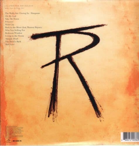 Pretty Reckless The Who You Selling For LP 180g Vinyl M/M Sealed 2