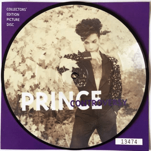 Prince - Controversy (7") (Picture Disc) (EX/NM) (1)