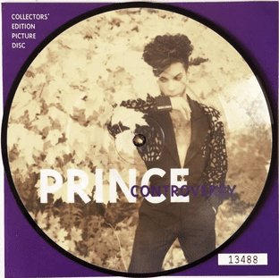 Prince - Controversy (7") (Picture Disc) (EX/NM) (2)