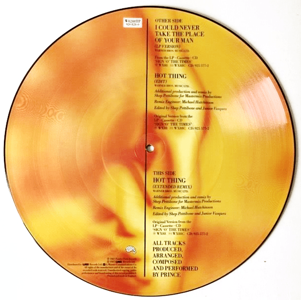 レコード) PRINCE I COULD NEVER PIC 12/