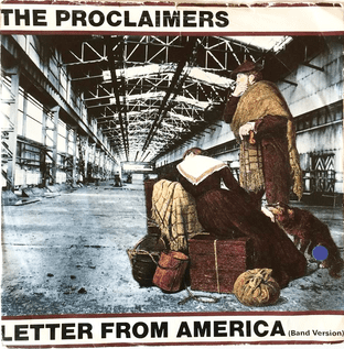 Proclaimers (The) - Letter From America (7") (VG/G)