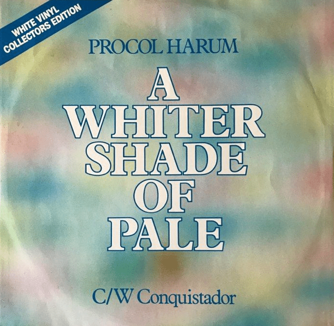 Procol Harum A Whiter Shade Of Pale übersetzung Procol Harum - A Whiter Shade Of Pale 12" White Vinyl VG/VG-