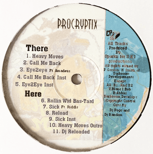 Procryptix - Heavy Moves EP (12") (EX/NM)